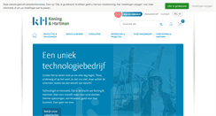 Desktop Screenshot of koningenhartman.be